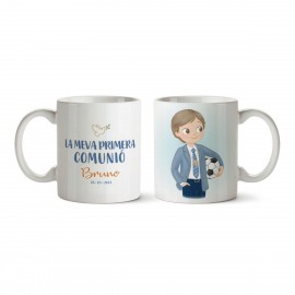 Tasse Céramique Première Communication Enfant Avec Balle