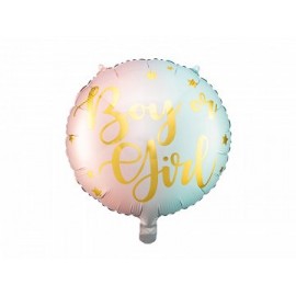 Ballon Boy or Girl Foil 35 cm