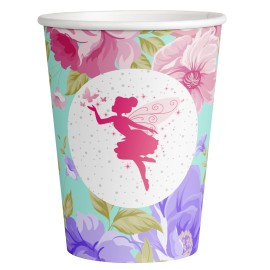 8 Gobelets Fée en Carton