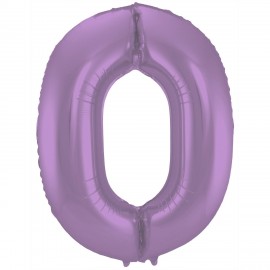 Ballon Numero 0 Aluminium 86 cm