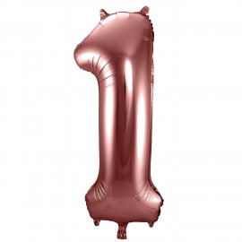 Ballon Numero 1 Aluminium 86 cm