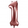 Ballon Numero 1 Aluminium 86 cm