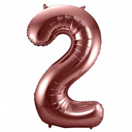 Ballon Numero 2 Aluminium 86 cm