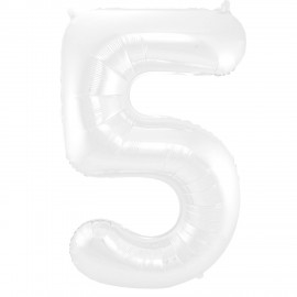 Ballon Mylar Numéro 5 81 cm