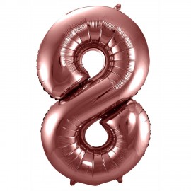 Ballon Mylar Numéro 8 81 cm