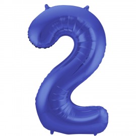 Ballon Numero 2 Aluminium 86 cm