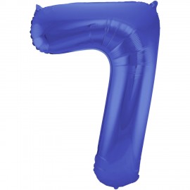 Ballon Mylar Numéro 7 81 cm