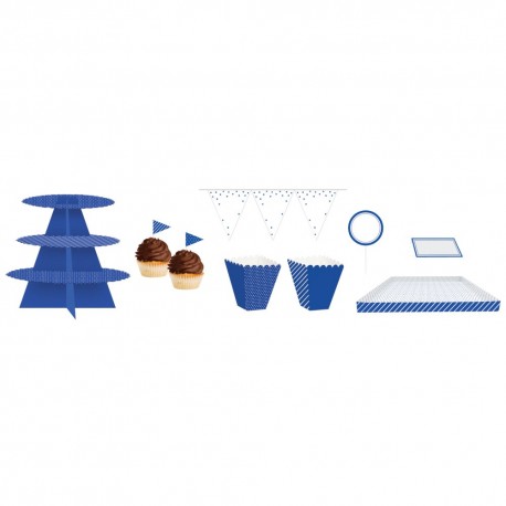 27 unités Kit de Table COBALT