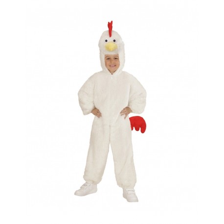 Disfraz de Pollo en Peluche Suave Infantil