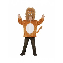 Costume de lion en peluche douce pour enfants