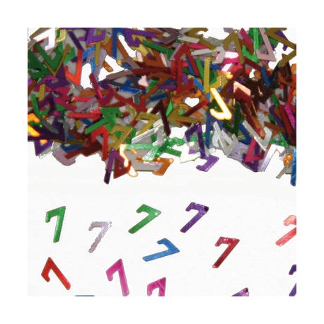 Confettis Chiffre 7