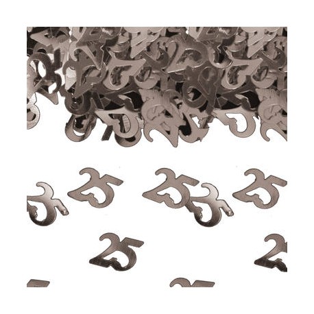 Confettis Numéro 25 Ans