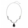 Collier Chauve-Souris avec Gemme Noire