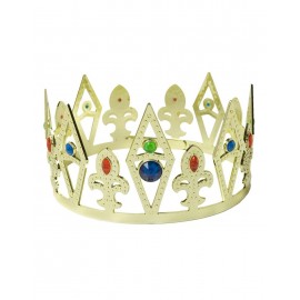 Couronne Roi et Reine avec Strass 