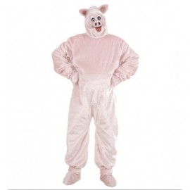 Costume de Cochon en Peluche pour Adulte