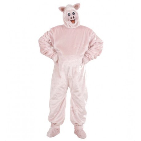 Costume de Cochon en Peluche pour Adulte