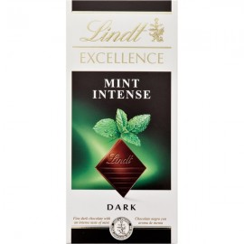 Tablette Lindt Excellence Menthe 100 gr