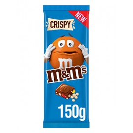 Tablette Croustillant M&M's 150 gr