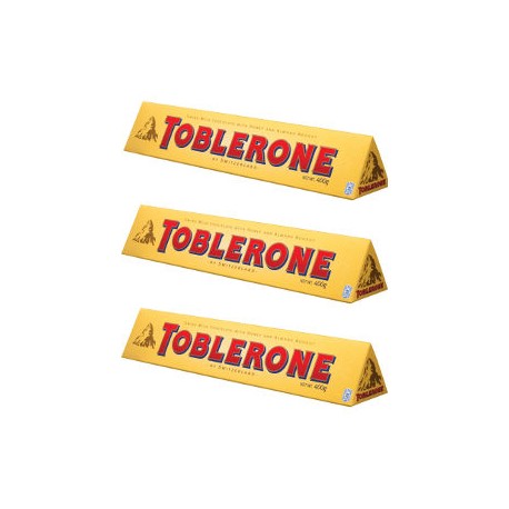 Barre Toblerone au lait 360 gr