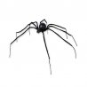Araignée Veuve Noire 110cm
