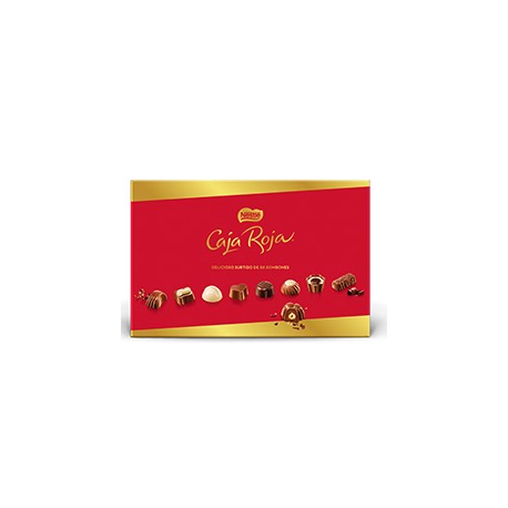 Grande boîte de chocolat rouge Nestle 800 gr
