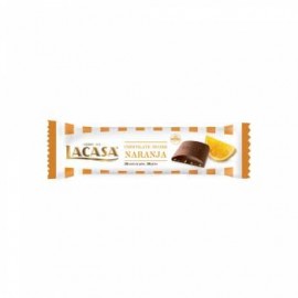 Barres en chocolat et orange Lacasa 25 gr 25 gr