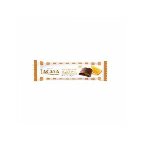 Barres en chocolat et orange Lacasa 25 gr 25 gr