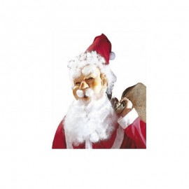 Máscara Papá Noel con Maxi Barba
