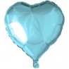 Ballon Coeur Bleu Clair 45 cm