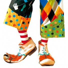 Chaussures de Clown en Latex