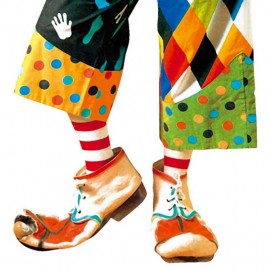 Chaussures de Clown en Latex