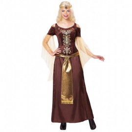 Disfraz de Princesa Vikinga para Mujer