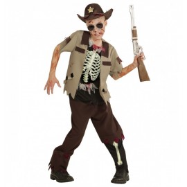 Disfraz de Sheriff Zombie Infantil