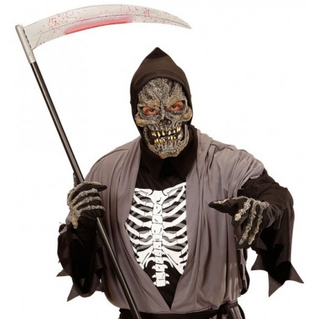 Máscara de Látex Media Cara Grim Reaper para Niños