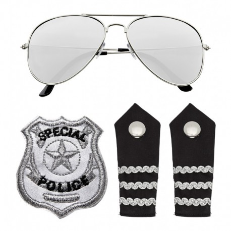 Ensemble de Costume de Police Unisexe