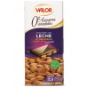 5 tablettes de chocolat lait amande sans sucre Valor