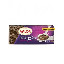 20 Tablettes au chocolat Valor Chocolat au lait 35%