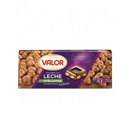 20 Tablettes de Chocolat Valor Chocolat au lait et amandes