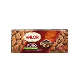 19 Tablettes Chocolat Valor Chocolat Pure Noisettes