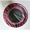 8 Platos Pink Zebra 18 cm