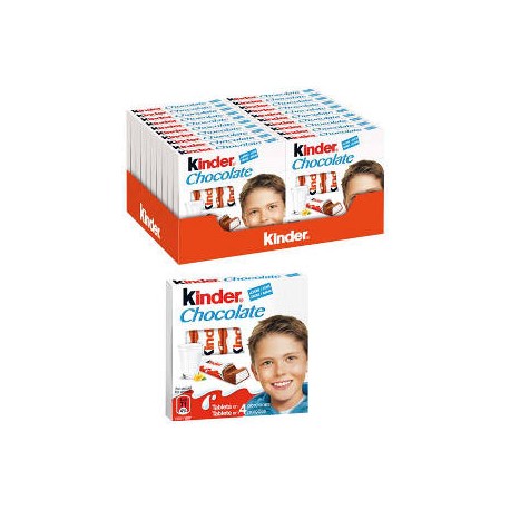 Barres Kinder Chocolat 50 gr