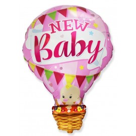 Ballon Baby Shower Fille 90 x 65 cm