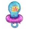 Ballon Baby Shower Sucette Garçon 101 x 58 cm