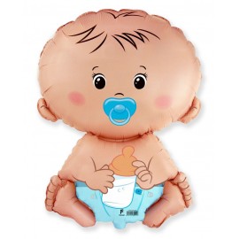 Ballon en forme de bébé garçon 67 x 46 cm