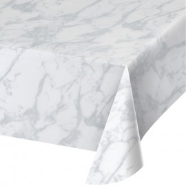 Nappe en plastique 137 x 274 cm MARBLE