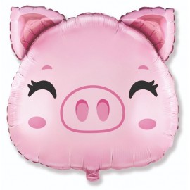 Ballon tête de cochon 60 cm