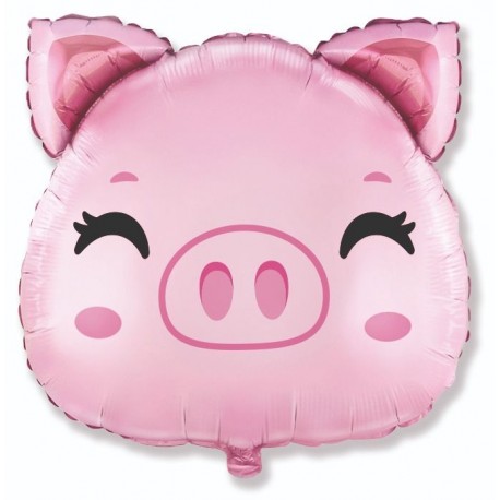 Ballon tête de cochon 60 cm