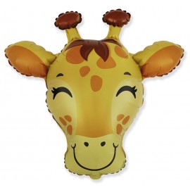 Ballon tête de girafe 80 x 68 cm