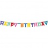 Guirlande Happy Birthday Coloré 1,6 m