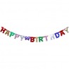 Fanion Happy Birthday 16 x 166 cm